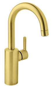 Silhouet Basin mixer with high spout (Brushed Brass PVD)
